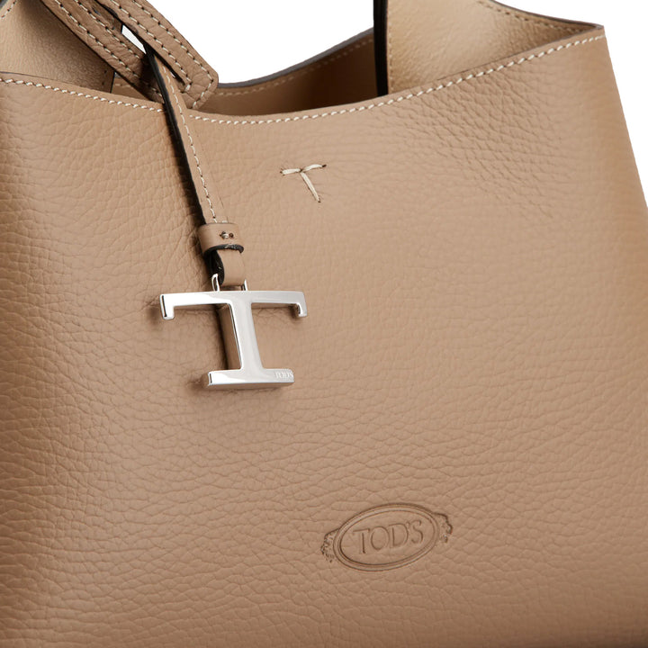 Logo Charm Micro Tote Bag
