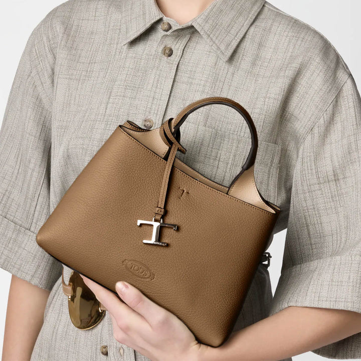 Logo Charm Micro Tote Bag