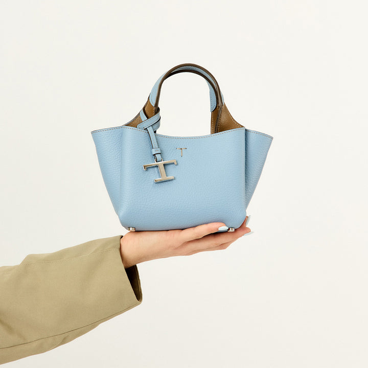 Logo Charm Micro Tote Bag