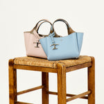 Logo Charm Micro Tote Bag