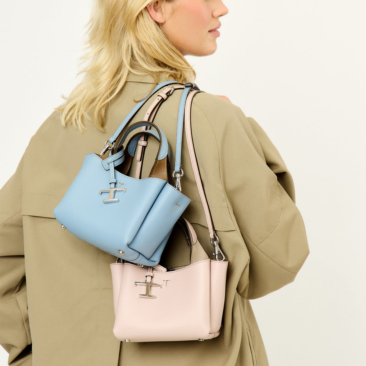 Logo Charm Micro Tote Bag
