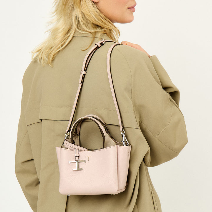 Logo Charm Micro Tote Bag