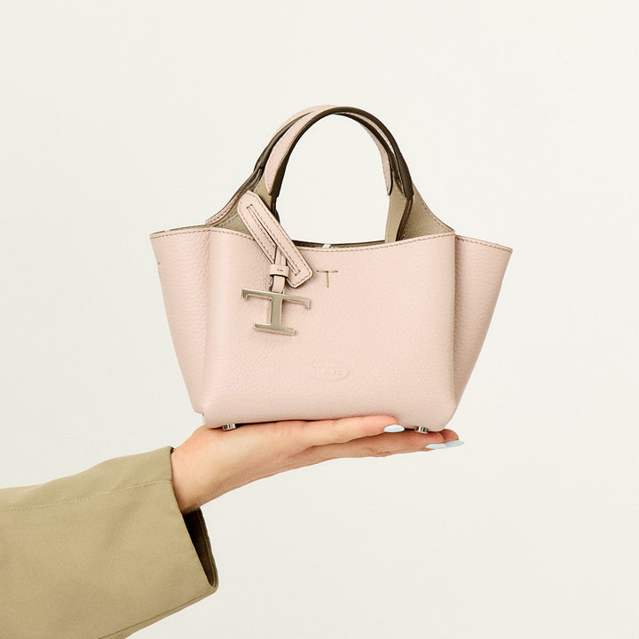 Logo Charm Micro Tote Bag