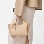 Logo Charm Mini Tote Bag