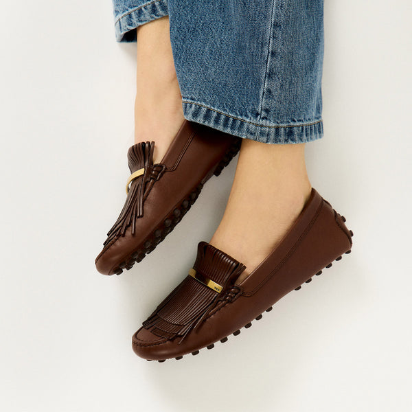 Fringed Gommino Loafers
