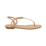 Almost Bare Raffia Sandal