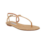 Almost Bare Raffia Sandal