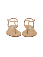 Almost Bare Raffia Sandal