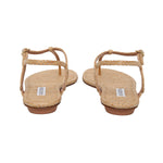 Almost Bare Raffia Sandal