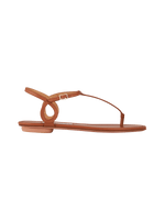 Almost Bare Leather Sandals