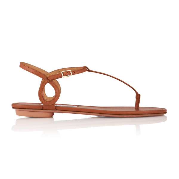 Almost Bare Leather Sandals