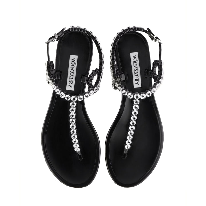 Almost Bare Crystal Jelly Sandal