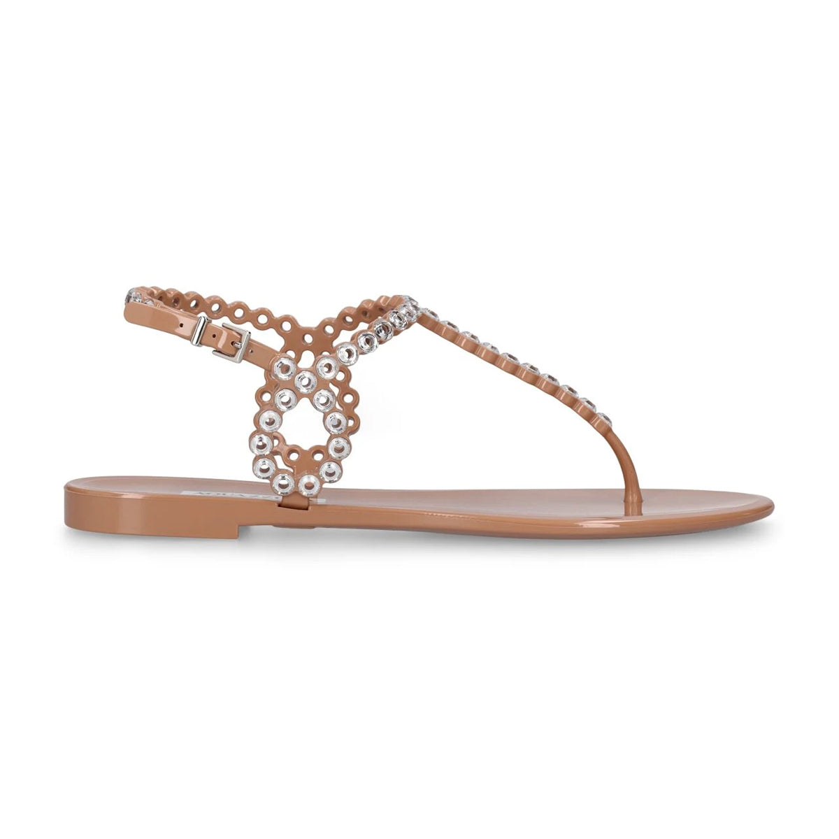 Almost Bare Crystal Jelly Sandal