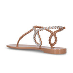 Almost Bare Crystal Jelly Sandal