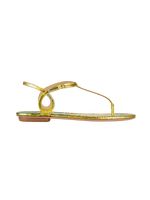 Almost Bare Cosmic Flat Sandal