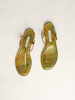 Almost Bare Cosmic Flat Sandal