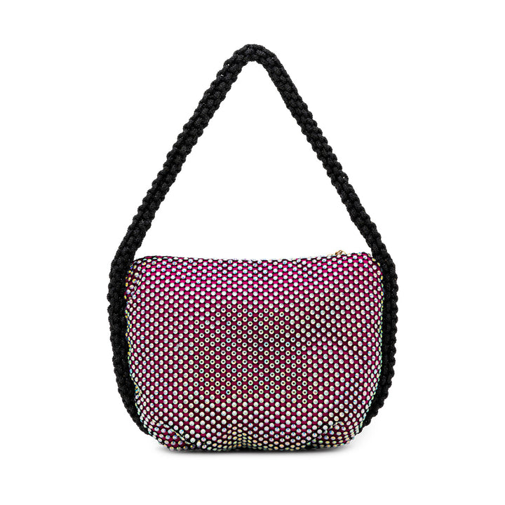 Amelia Crystal Mesh Hobo Bag