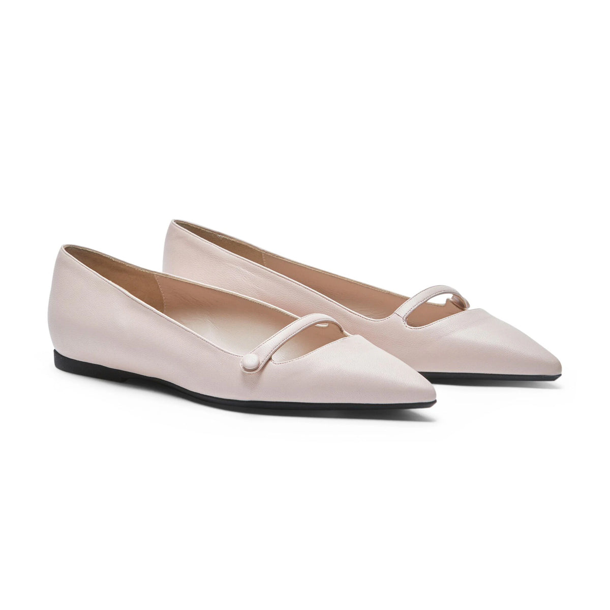 Classic Flat Leather Ballet Pumps