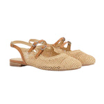 Balma Raffia Slingback Mary Janes