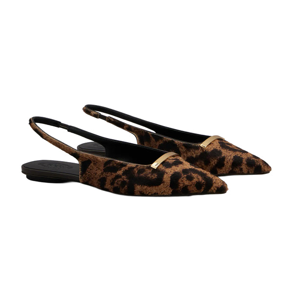 Barrette Pony Slingback Flat