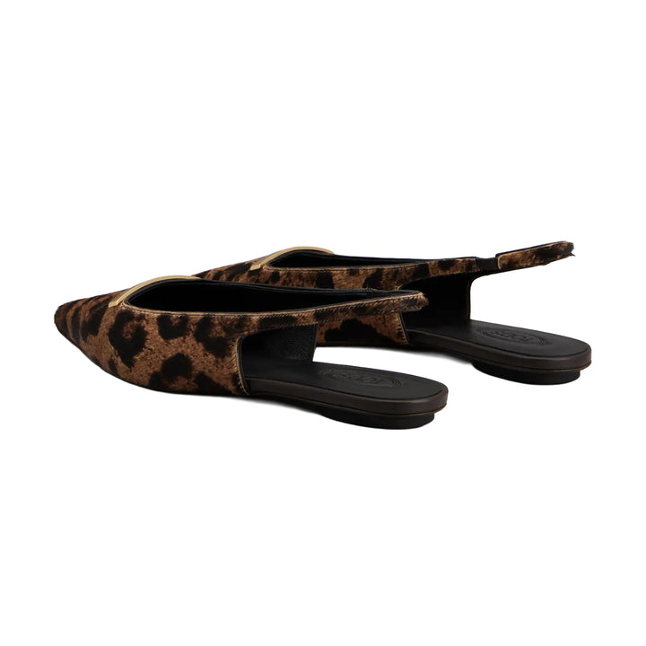 Barrette Pony Slingback Flat