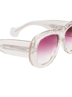 Bella Acetate Textured Sunglasses