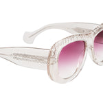 Bella Acetate Textured Sunglasses