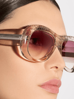 Bella Acetate Textured Sunglasses