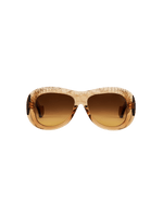 Bella Acetate Textured Sunglasses