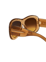 Bella Acetate Textured Sunglasses