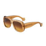 Bella Acetate Textured Sunglasses