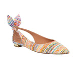 Bow Tie Tweed Flats