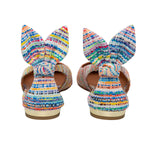 Bow Tie Tweed Flats