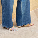 Bow Tie Tweed Flats