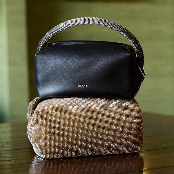 Lexi Degrade Mesh Box Bag