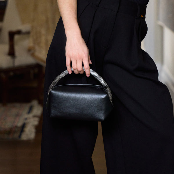 Lexi Lamb Leather Box Bag