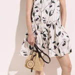 Falabella Crochet Raffia Bucket Bag