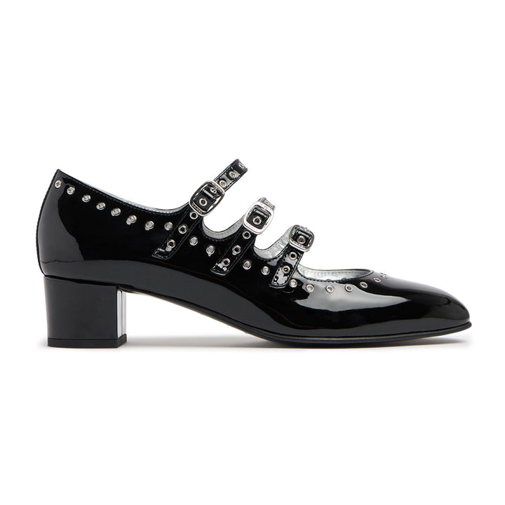 Camden Studded Triple Strap Mary Jane