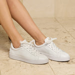 T Leather Sneakers