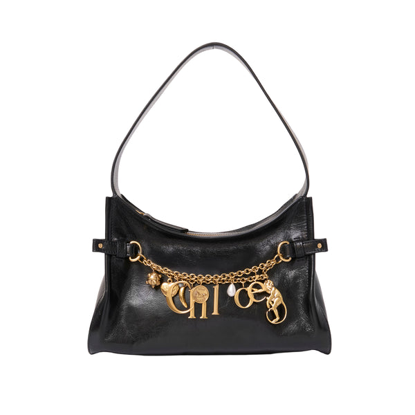 Charms Shoulder Hobo Bag