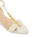 Cleia Embellished Wedge Sandals