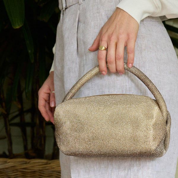 Lexi Degrade Mesh Box Bag