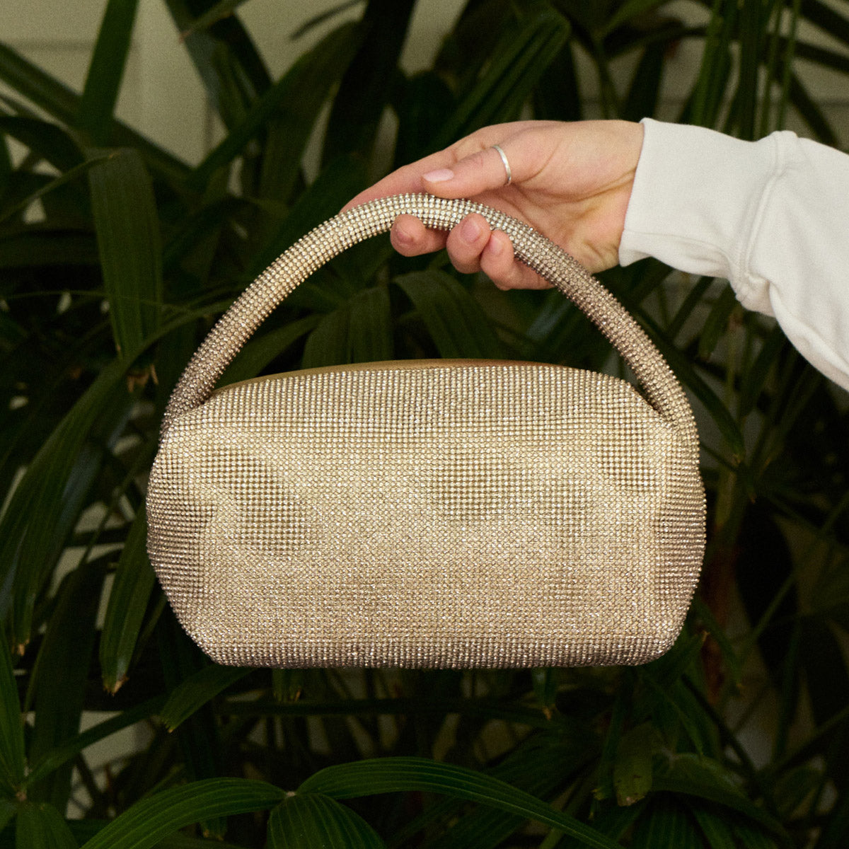 Lexi Degrade Mesh Box Bag