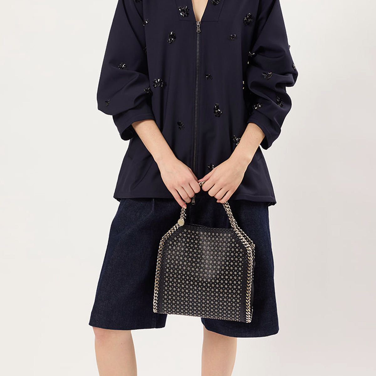 Falabella Mini Bag with Eyelets