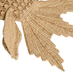Fish Clutch in Natural Raffia