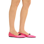 Crystal Embellished Ballet Flat