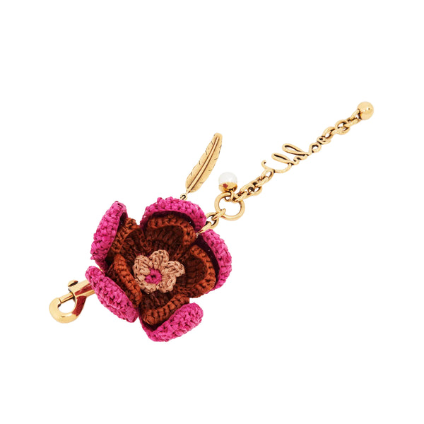 Flower Bag Charm