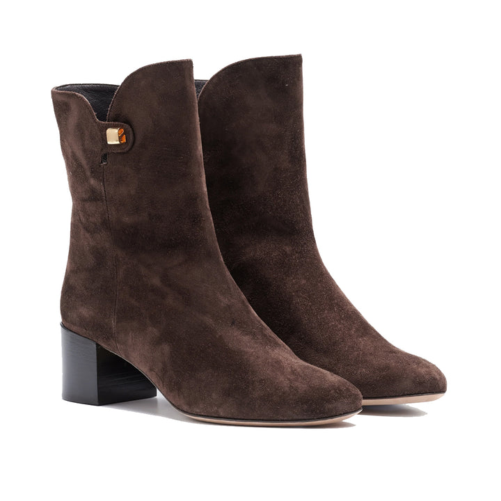 Gaby Mid Heel Ankle Boots