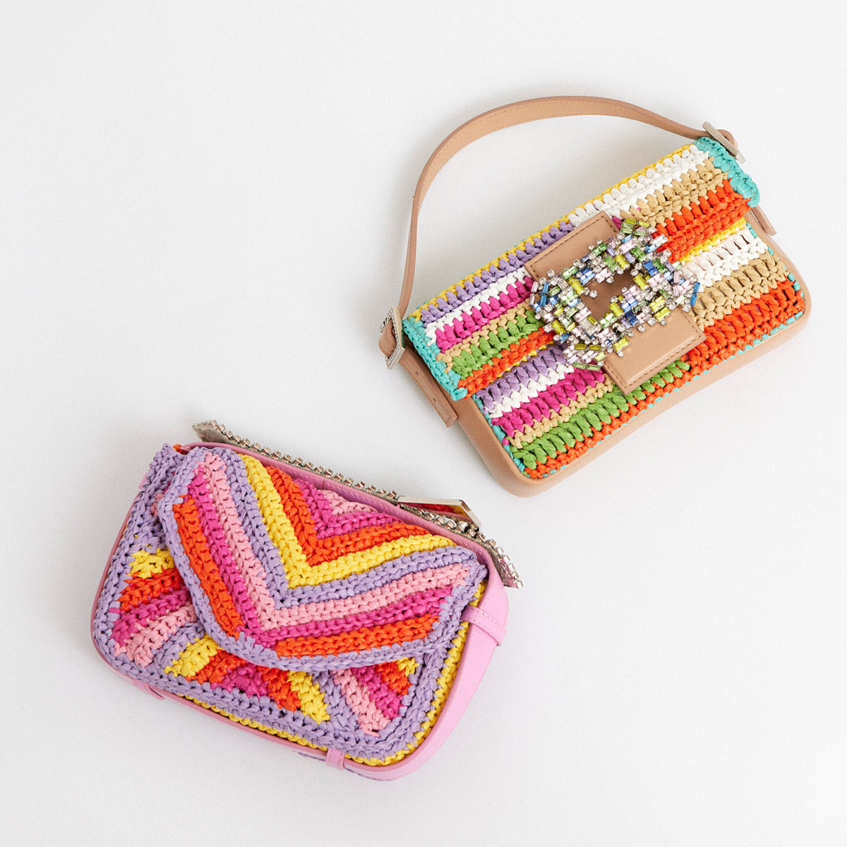 Gya Crochet Multicolour Bag