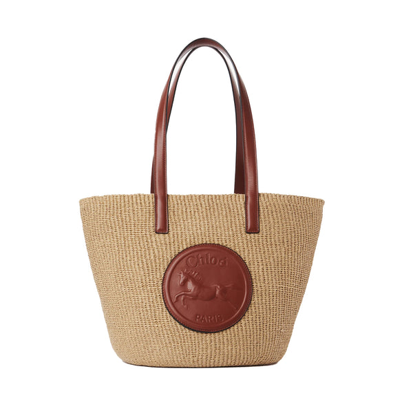 Horse Medal Large Basket Bag